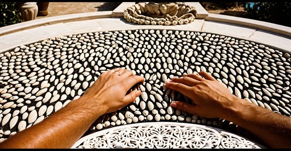 Location arche décorative estivale pour une ambiance dolce vita